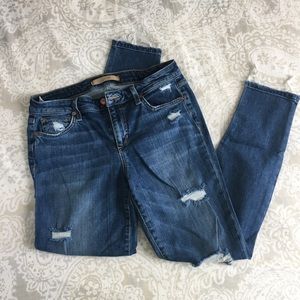 Joe's Jeans Ripped Skinny Ankle Jeans Size 30